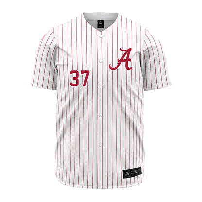 Alabama - NCAA Baseball : Will Plattner - Pinstripe Jersey