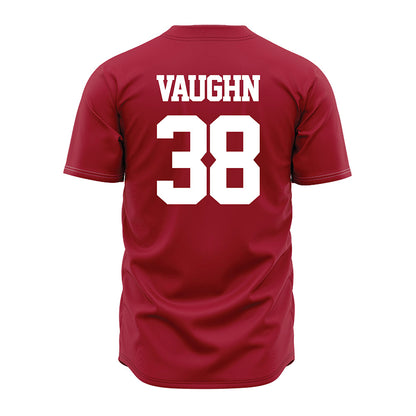 Alabama - NCAA Baseball : Luke Vaughn - Red Jersey