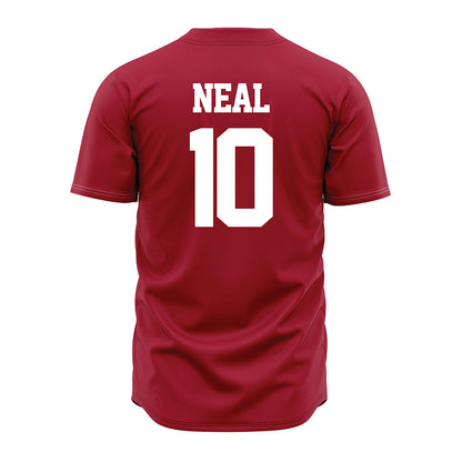Alabama - NCAA Baseball : Brady Neal - Red Jersey-1