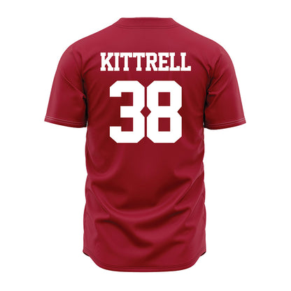 Alabama - NCAA Baseball : Zach Kittrell - Red Jersey-1