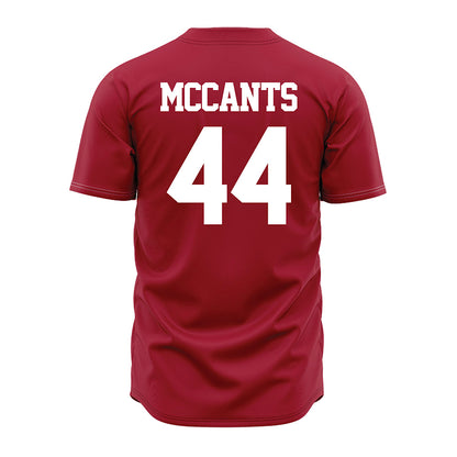 Alabama - NCAA Baseball : TJ McCants - Red Jersey