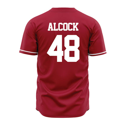 Alabama - NCAA Baseball : Bobby Alcock - Cardinal Jersey