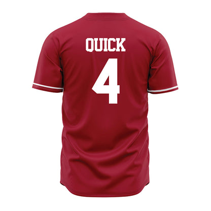 Alabama - NCAA Baseball : Riley Quick - Cardinal Jersey
