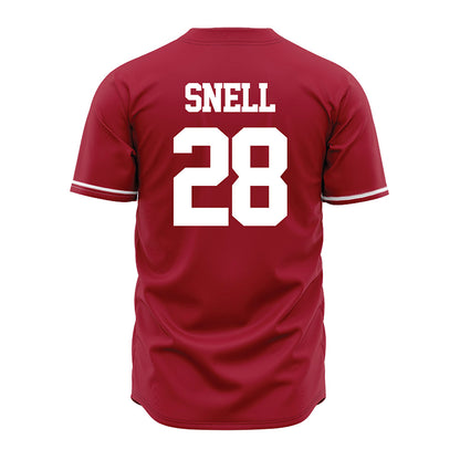 Alabama - NCAA Baseball : Kade Snell - Cardinal Jersey
