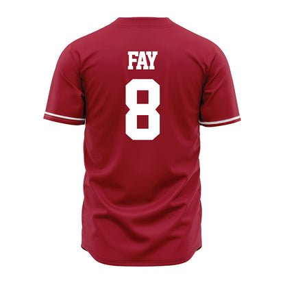 Alabama - NCAA Baseball : Tyler Fay - Cardinal Jersey