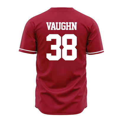 Alabama - NCAA Baseball : Luke Vaughn - Cardinal Jersey