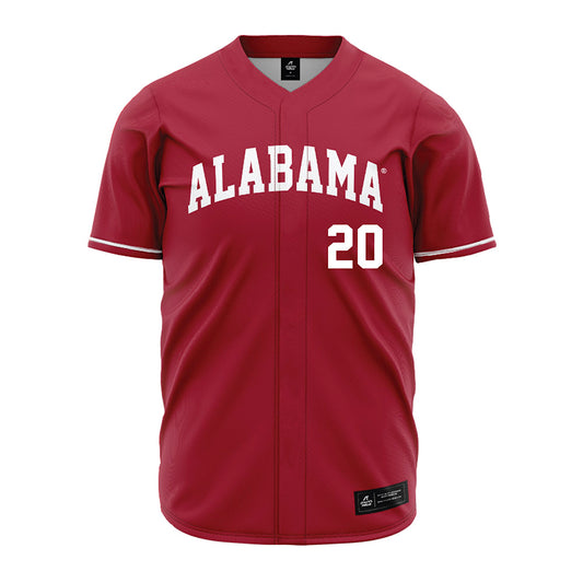 Alabama - NCAA Baseball : Zane Adams - Cardinal Jersey