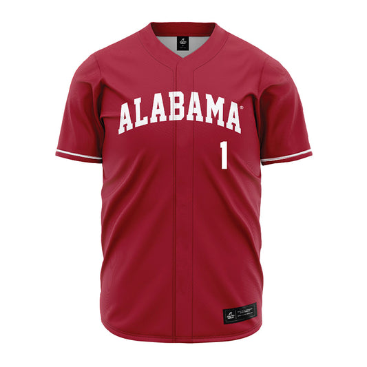 Alabama - NCAA Baseball : Justin Lebron - Cardinal Jersey